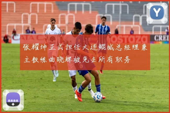 张耀坤正式担任大连鲲城总经理兼主教练曲晓辉被免去所有职务